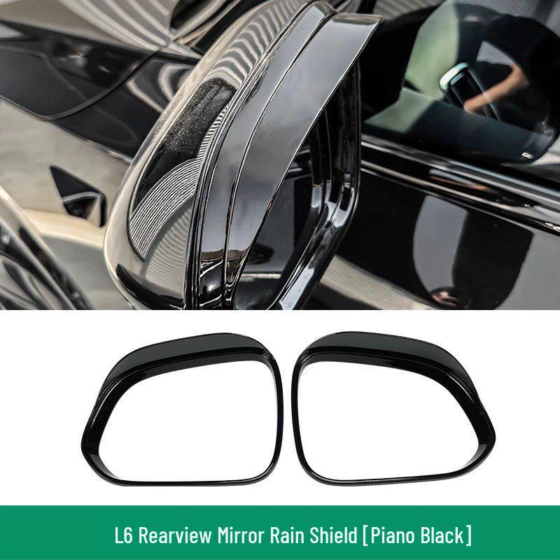Rain Shield Visor for Ideal I6/i8 Rearview Mirror and Backup Camera