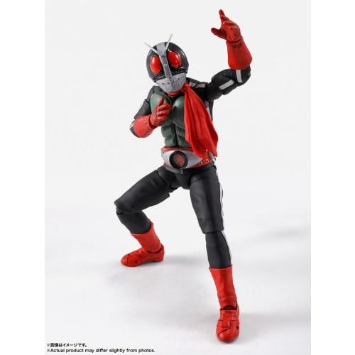 TAMASHII NATIONS S.H.Figuarts (Real Bone Carving Technique) Kamen Rider New No. 2 Glorious Showa Rider Edition, approximately 145mm, PVC, ABS, and fab