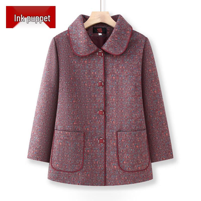 Mo Ou Mama Women s Lapel Casual Jacket 2XL