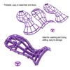 PP Foldable Wig Stand Foldable Design Wig Holder Stand Wig Hat Display Wig Display Stand  Home Use