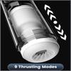 New App Control Intelligent Sex Robot for Men 4-in-1 Heated Suction Telescopic Vibrator Masturbation Cup  LCD Display Male Masturbator Penis Exerciser