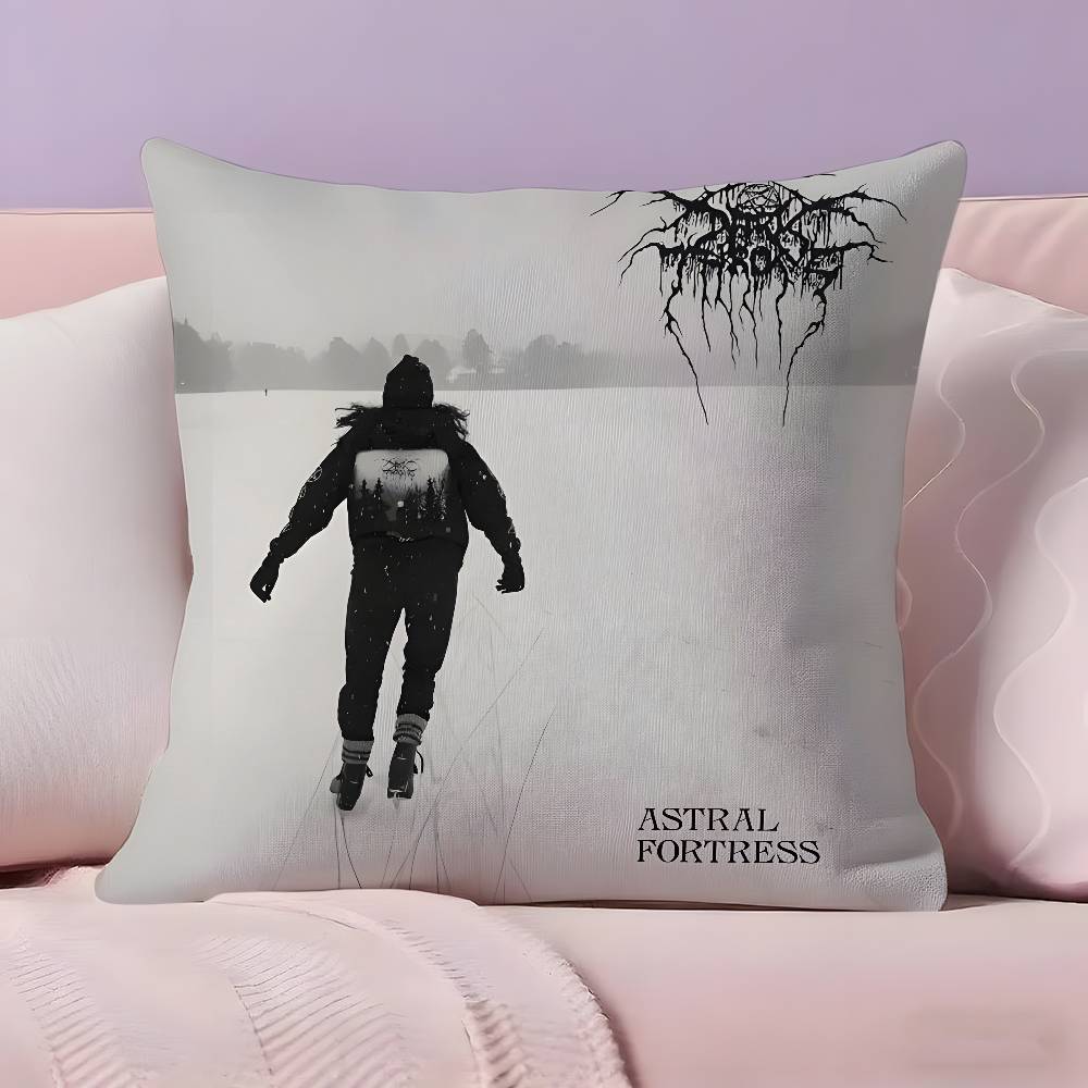 Band D-D-Darkthrones Pillow Case Ultra Soft Skin Friendly Fabric Cloud Like Comfort & Concealed Zipper