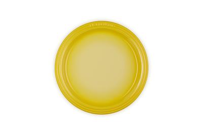 Leger Plate, Large 23cm, Soleil Series, Heat and Cold Resistant, Microwave, Oven, and Dishwasher Safe, Suitable for Curry, Pasta, Etc. [Off