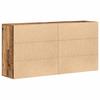 Sideboard 2 pcs Reclaimed Wood Look 79 x 38 x 80 cm Engineered Wood