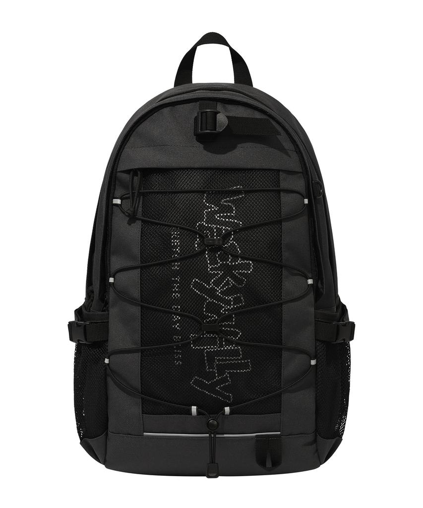 Wacky Willy [25Ss] Mesh String Backpack Charcoal