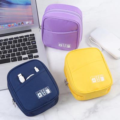 Kabelaufbewahrungstasche, wasserdicht, elektronischer Organizer, Reiseetui, Aufbewahrungstasche für USB-Datenleitungen, Ladegerätstecker