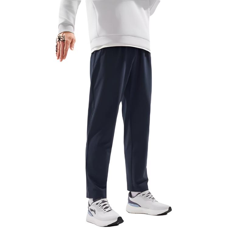 Li-Ning Fitness Series Větruodolné Vodoodpudivé 3D Logo Sportovní Ležérní Kalhoty Pánské spodní díly AYKW047-3