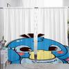 Heiminterieur Küchenvorhänge für Wohnzimmer 2 Stück Verdunklungsvorhänge Türvorhang P-psyduck Raumteiler Schlafzimmerdekoration
