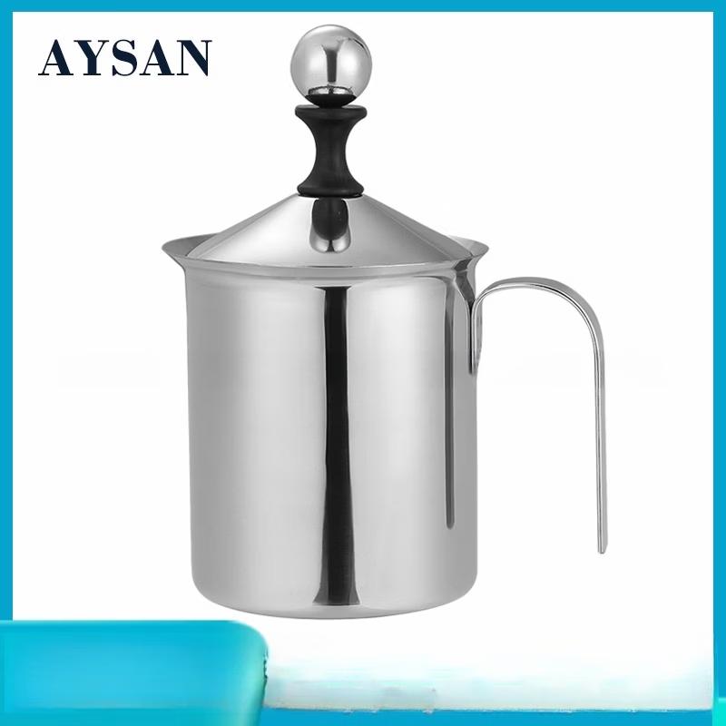 

Stainless Steel Manual Milk Frother Pitcher