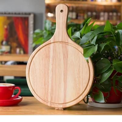 18-inch Round Wooden Pizza & Serving Board