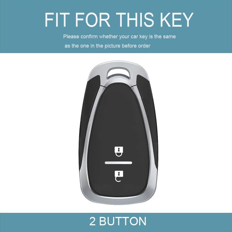 Auto Shell Holder Car Key Case Cover Fob For Chevrolet Cruze Blazer Equinox Camaro Malibu Xl Camaro Keychain Accessories