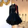 Renaissance Retro Langarm Schleife Rüsche Cosplay Kleid