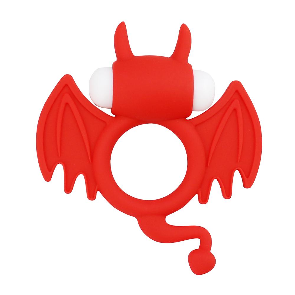 Dual Vibrating Cock Ring Dick Penis Ring Cockring Soft Silicone Adult Sex Toys for Men for Couples Enhancing Harder Erection