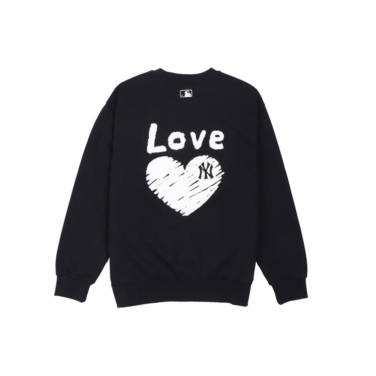 MLB Sweatshirts Unisex Black Crew Neck Moderate Regular 31MTL2111-50L S