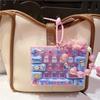 Keychain Stress Relief Decompression Toy 26-key Keyboard Toy Press Button Toy  Bag Ornament
