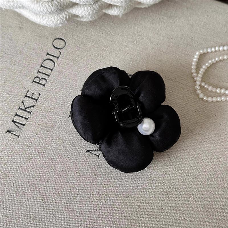 Nowa Wysokiej klasy Spinka do włosów Tył Kwiatowe Bufki Półspięte Włosy Mały Klips do Włosów Ozdoba na głowę Nakrycie głowy Dziewczynki Kobiety Akcesoria do włosów