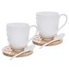 WHITELINE porcelain mugs 370 ml 2 pcs.