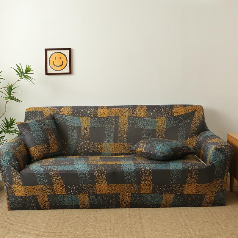 All-Season Elastic Sofa Cover and Cushion Set