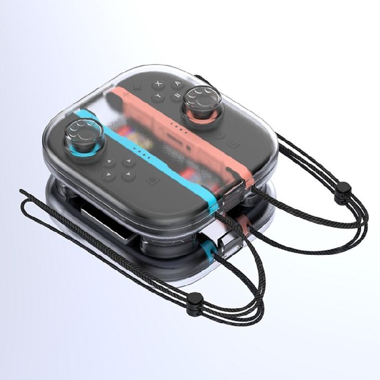 Travel Carry Case Gaming Accessory for NS2 Controller Storage Case Transparent Protective Box Scratchproof