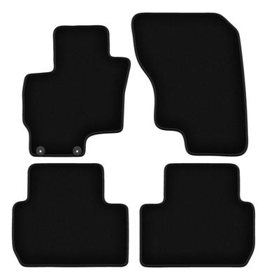 BASIC schwarze Velours-Fußmatten für: Mitsubishi Outlander III PHEV SUV (2012-)