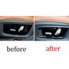 ABS Carbon Fiber Seat Button Handle Frame Cover Trim For BMW 5 Series 2018-