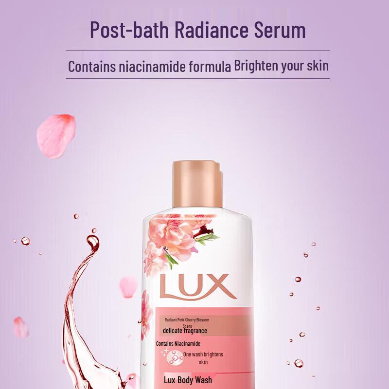 Lux Pink Cherry Blossom Brightening Body Wash