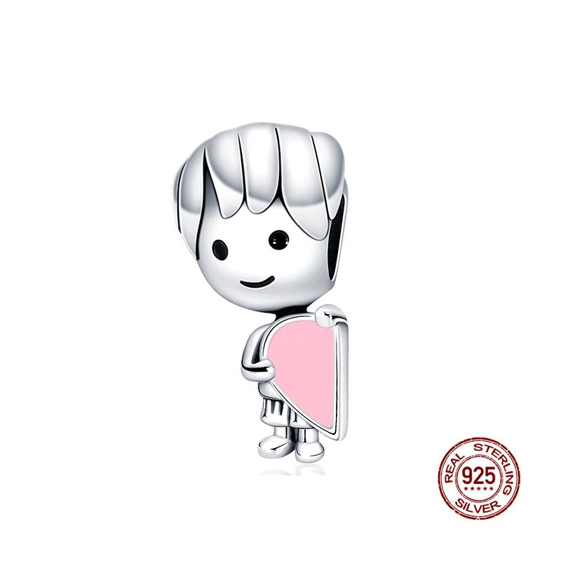 New In Fashion Copper Sisters On The Swing Charms Beads Fit Original 3Mm Charm Bracelet Bangle Diy Gift Jewelry