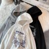 Womens Hooded Sweatshirt 2026 Fall Loose Fit Fleece Lined Casual Streetwear
