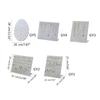 Jewelry Presentation Stand Organizer Rack for Earrings/Necklaces Jewellery Rack