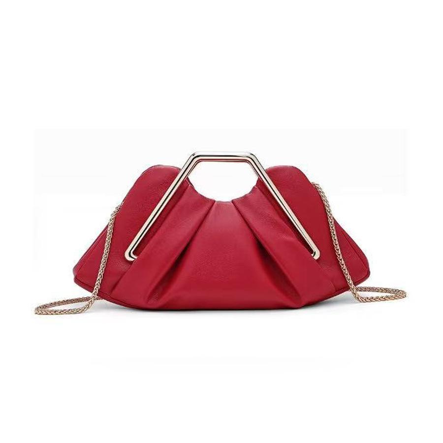 Soft Leather Bag Women'S Niche Cloud Bag Dinner Pleated Bag Premium Messenger Underarm Women'S Bag