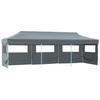 VidaXL Foldable Reception Tent 5 Walls 870x291x315 Cm Anthracite Pavilion Gazebo 44981