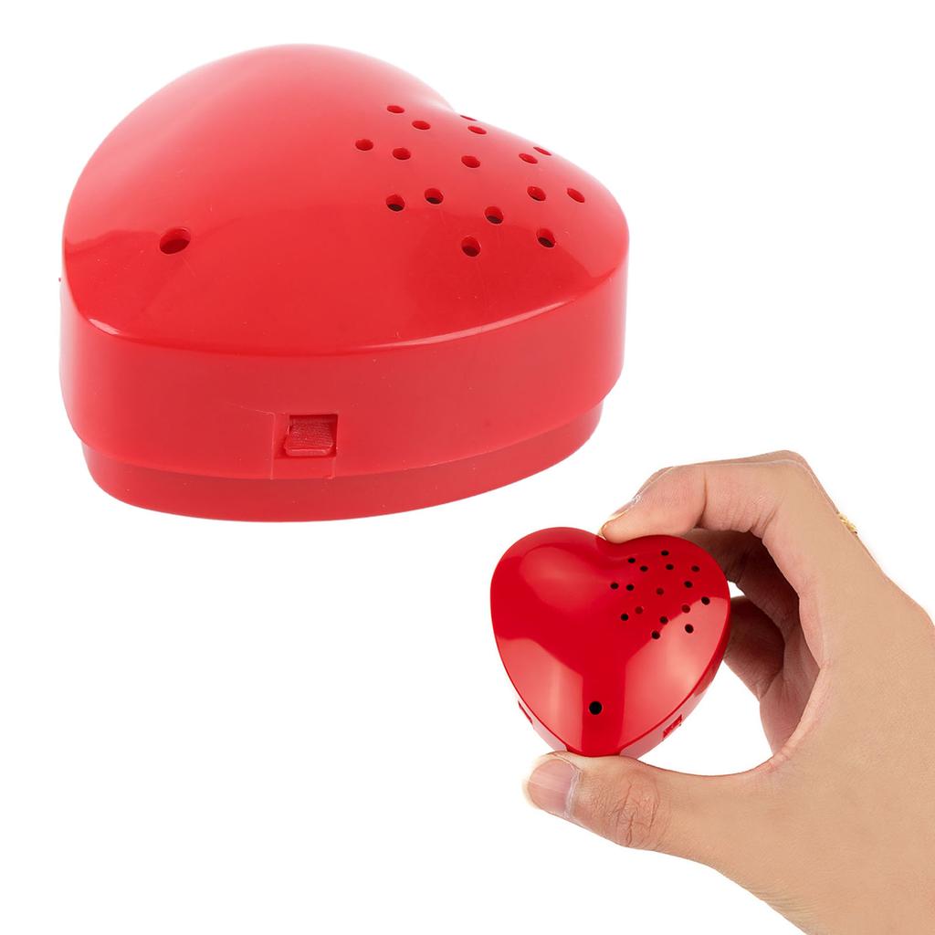 Wibrujące Pudełko Wielofunkcyjne Wibracyjne Pudełko w Kształcie Czerwonego Serca dla Wypchanych Zwierząt Pluszowa Zabawka