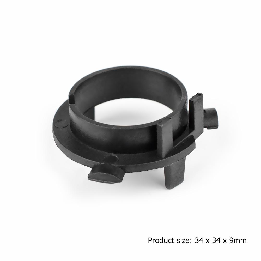 H7 LED Headlight Bulb Base Auto Accessories Plastic H7 LED Headlight Bulb Adapter Replacement for Hyundai Nissan Kia