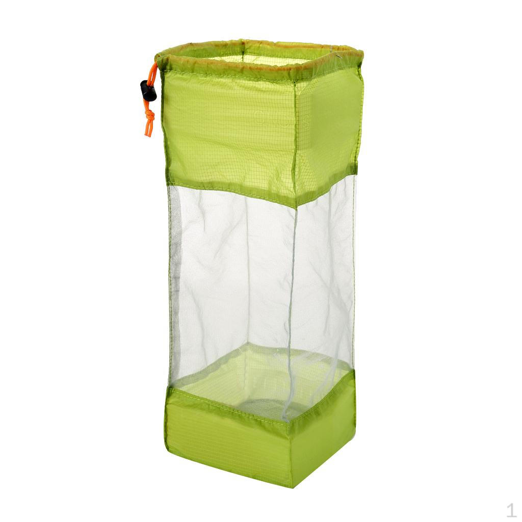 -light Blanket Clothes Mesh Storage Bag Stuff Sack for Travel Camping SMLXLXXL L зелёный 567₽
