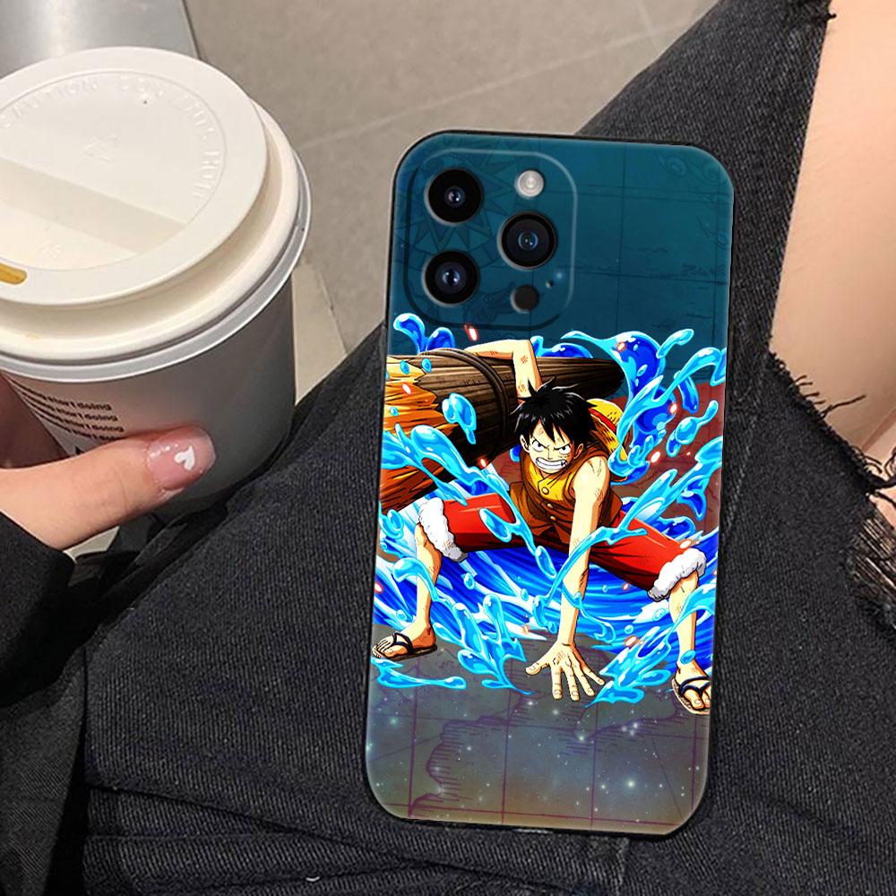 Anime One Piece Luffys Cover Phone Case For iphone Apple 17 AIR 16E 16 15 14 13 12 11 Pro XR Max 8 7 Plus TPU Case Funda Shell