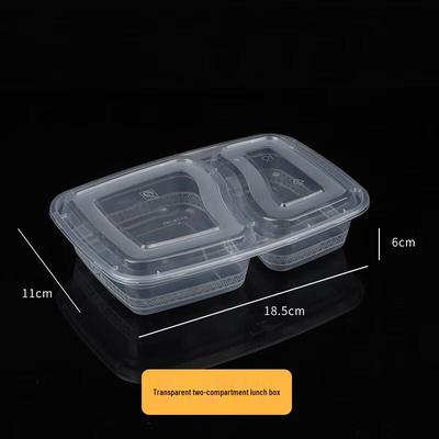 Thickened PP Disposable Divided Food Containers