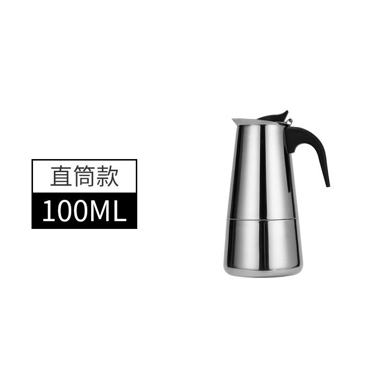 

Special Stainless Steel Moka Pot 100-450ML Coffee Extraction Pot Household Coffee Machine Beverage Shop Espresso Utensils