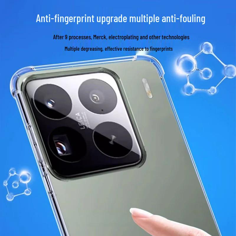 Xiaomi 15 Pro Transparent Shockproof Phone Case