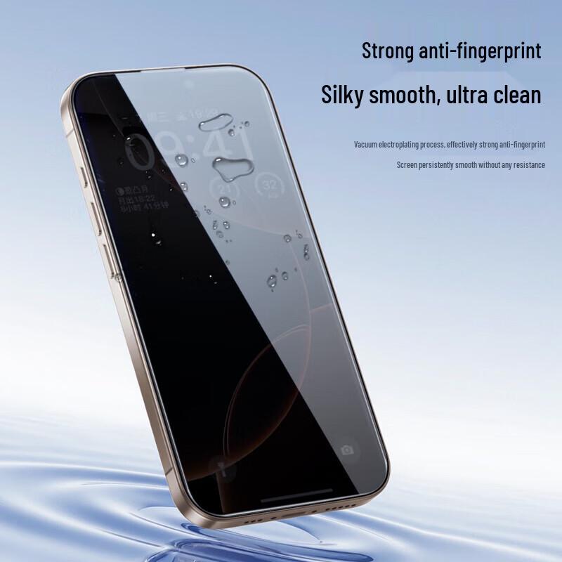 Pisen Privacy Tempered Glass Screen Protector for iPhone 16 Pro