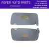 For Hyundai Getz 2003-2011 Inner Sun Visor Left Right 2 Piece Set Gray High Quality Makeup Mirror OEM 852201C670DU