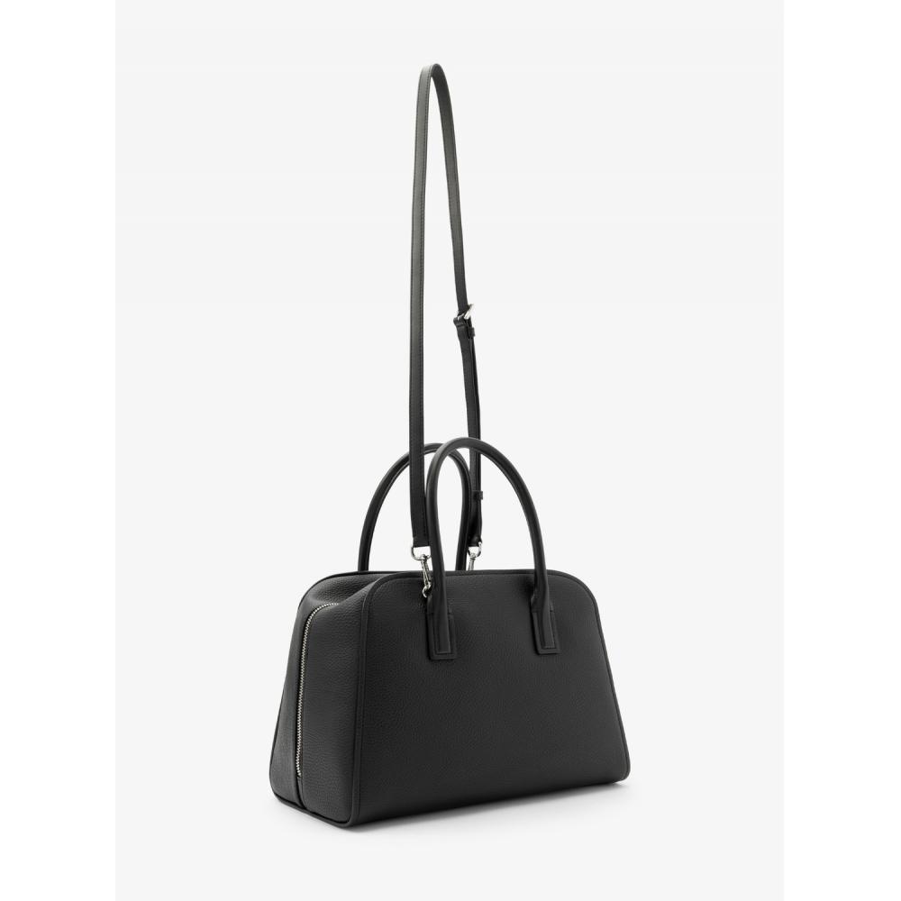 Michael Kors Ashton Medium Satchel Black 35f6s9qs6i1