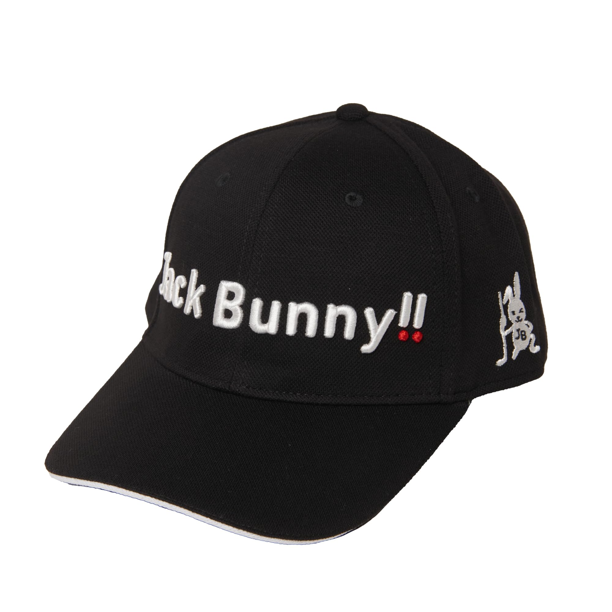 

Continuing standard product Cap Golf hat FR [Jack Bunny] (size adjustable) / / 262-4987701 010_Black