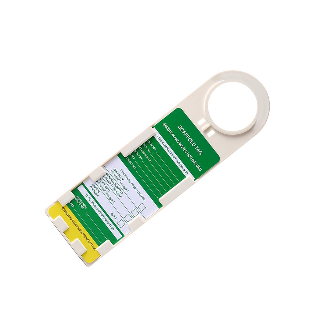 Scaffold Do Not Operate Safety Tag Hanger Customizable Maintenance Label for Construction Safety