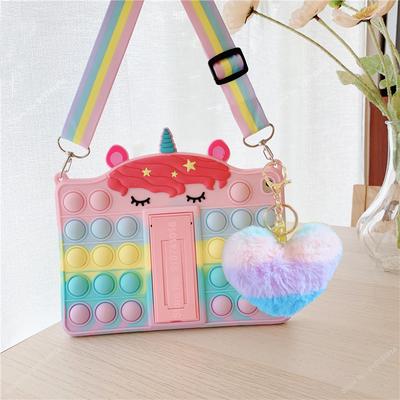 Cute Unicorn Case For iPad 5th 6th 9.7 2017/18 10.2 7th 8th 9th 10th Gen 10.9 2022 Pro 11 2021 Kids Cover For iPad Air Mini 2 3 4 5 6 Case