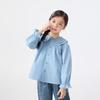 Xiaoyiman Girls' Pure Cotton Double Lapel Shirt