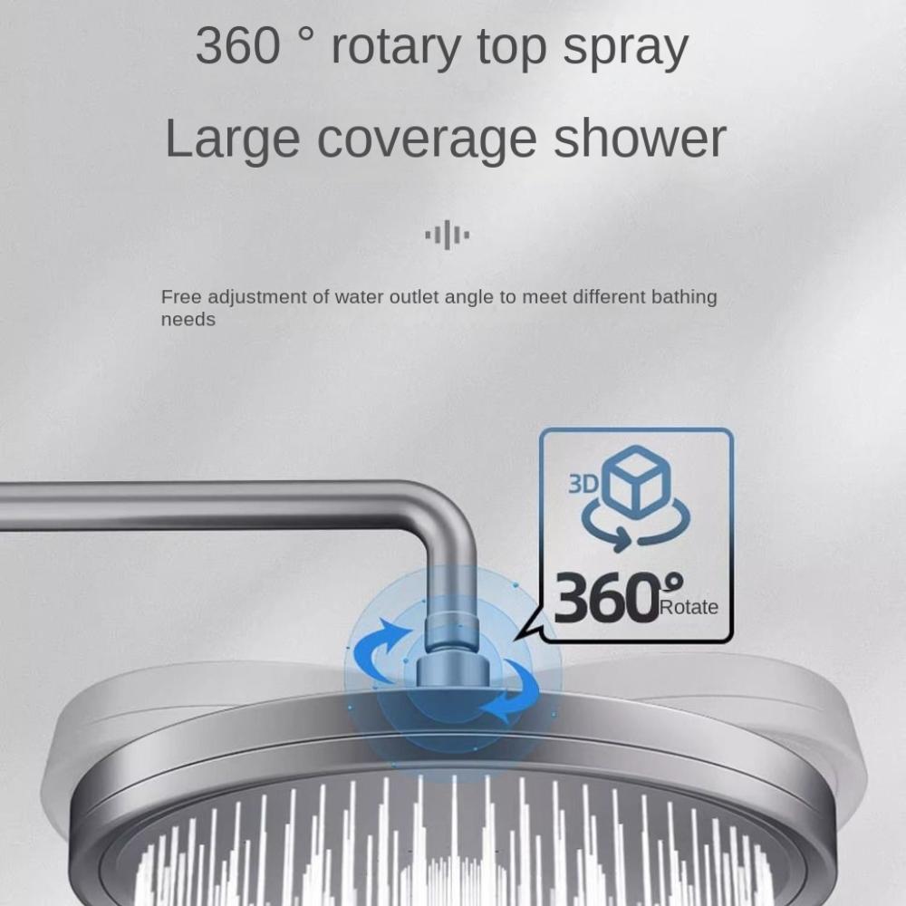 With Filter Top Spray Shower Head High Pressure Shower Nozzle Top Rain Shower Heads  Bathtub
