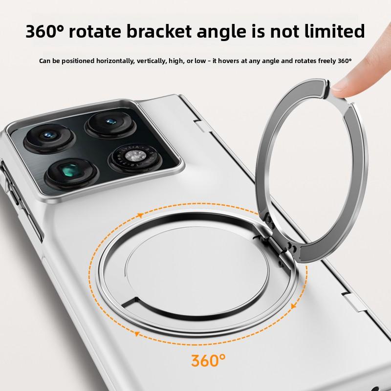 For Motorola Razr Fold Case Luxury Hard Magsafe Ring Stand Magnetic Protective Back Cover case For Moto Razr Fold Phone Shell