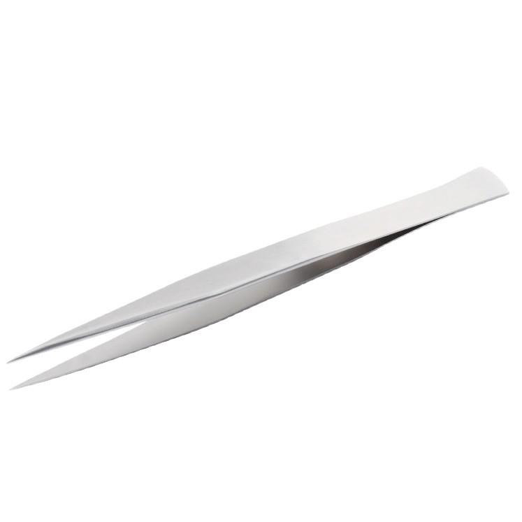 AA Thickened Stainless Steel Swiss Tweezers - High Hardness, Wear-Resistant, Pointed Tip for Jewelry, Gardening, and Nest Maintenance.