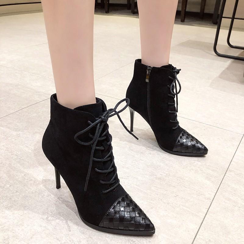 Invierno Mujer Martin Botas Stiletto Tacón Alto Botas Cortas Moda comprar a  buen precio — entrega gratuita, reseñas reales con fotos — Joom