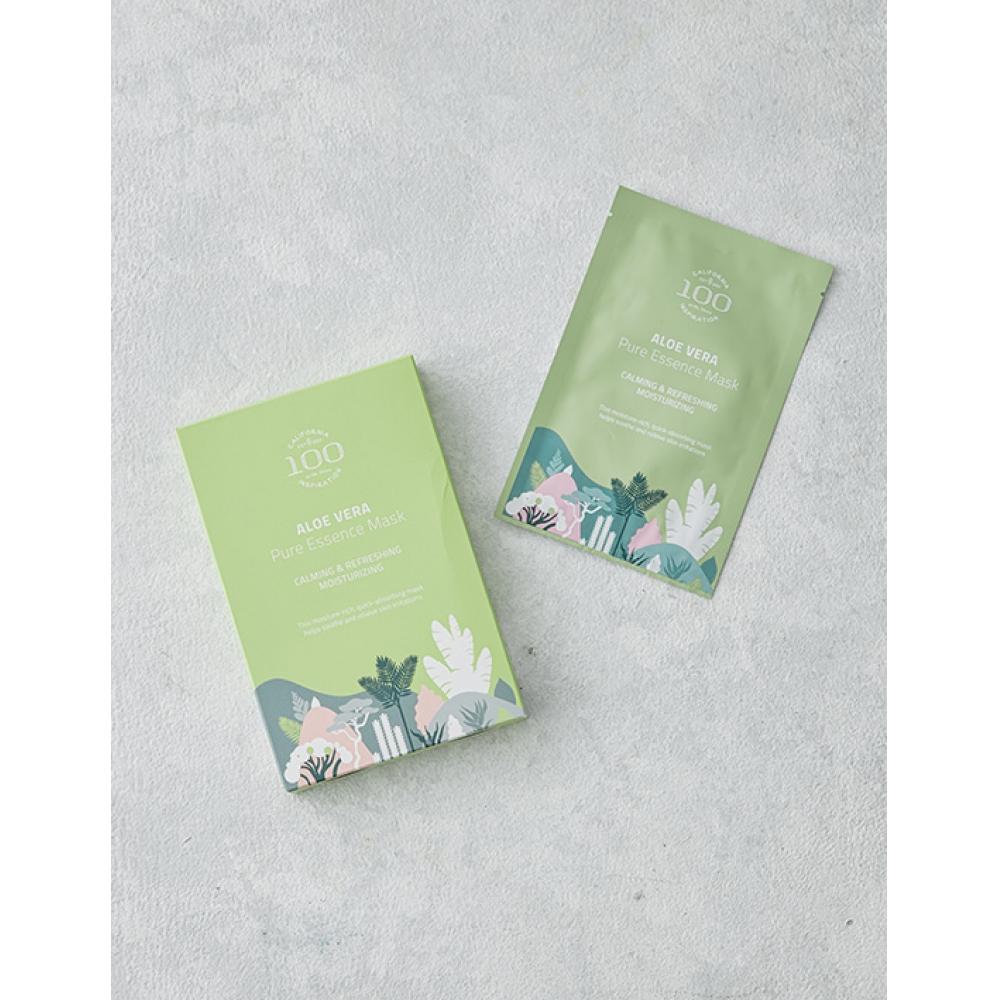 

Dr. Olga 100 Aloe Vera Pure Essence Mask Pack 5 Sheets